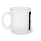 Frosted Glass Mug "ASK me..."