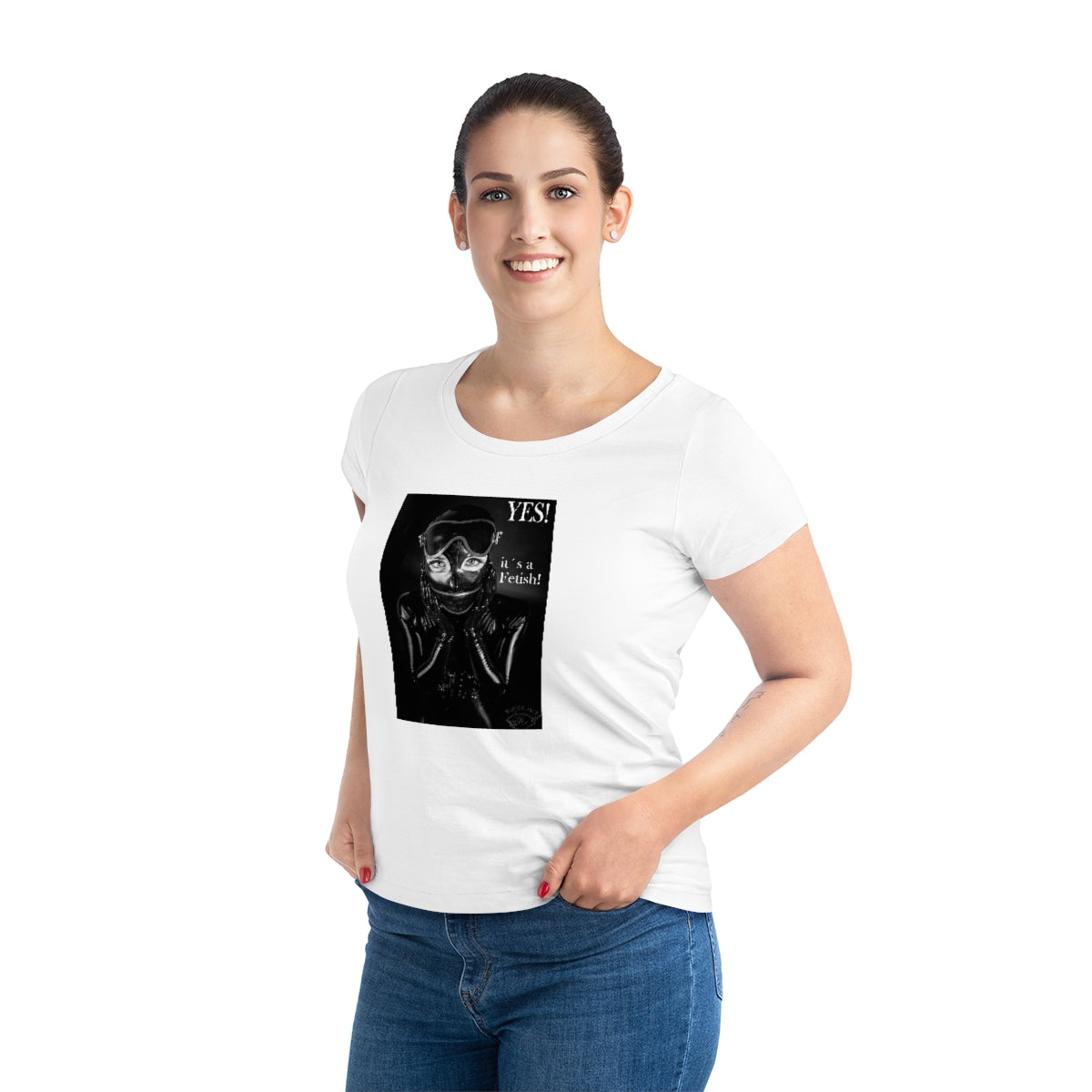 Women's  T-shirt "YES"