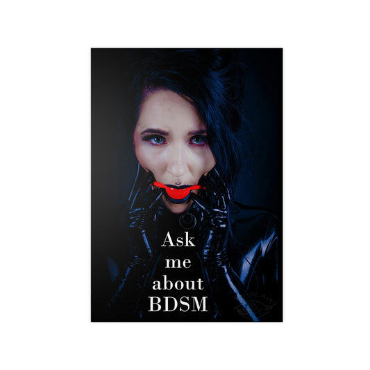 Poster "ASK ME"