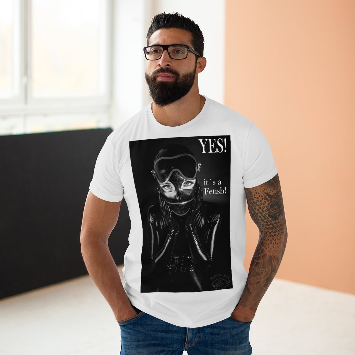 Men's T-shirt "YES"