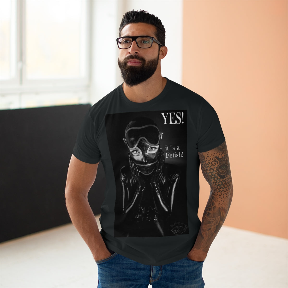 Men's T-shirt "YES"