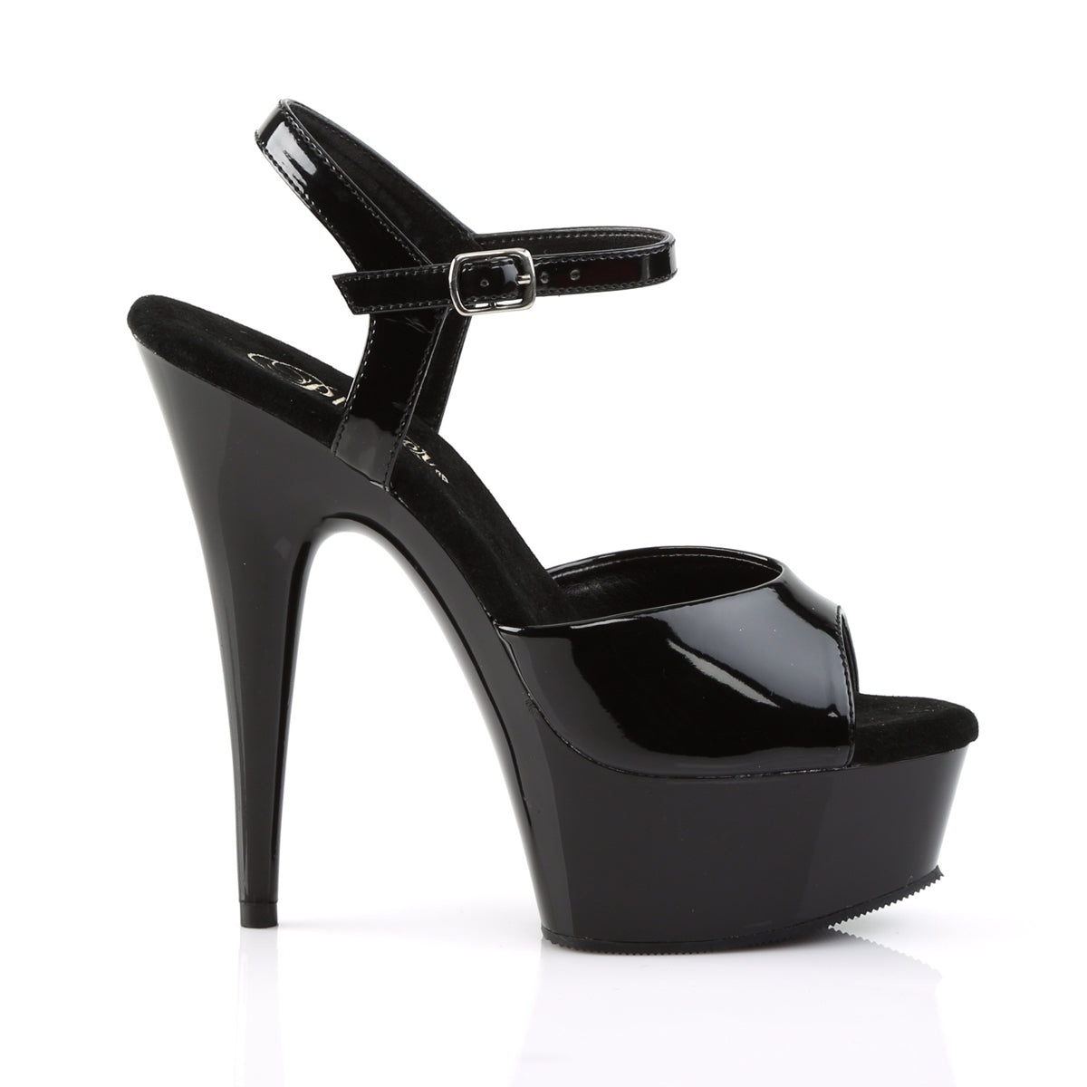 Pleaser Plateau High Heels Delight 609 6" Heel, 1 3/4" PF