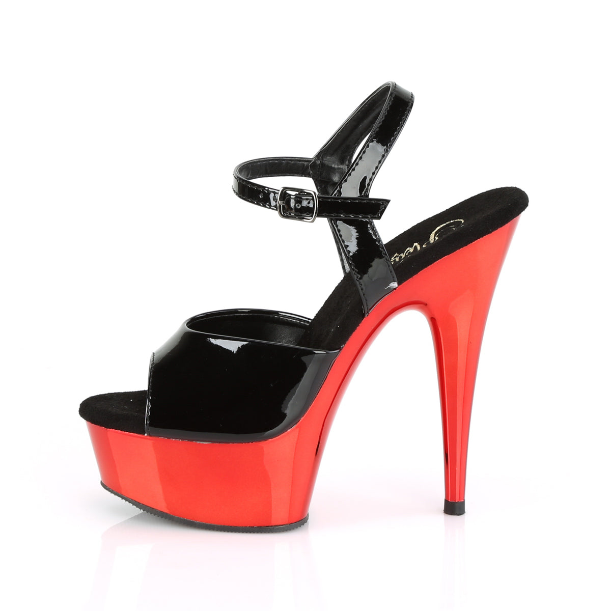 Pleaser Plateau High Heels Delight 609 6" Heel, 1 3/4" PF