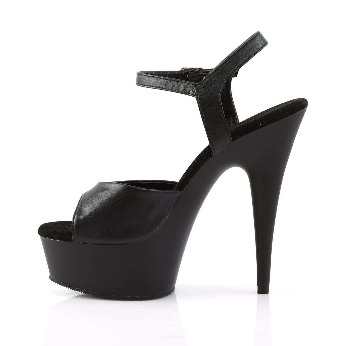 Pleaser Plateau High Heels Delight 609 6" Heel, 1 3/4" PF