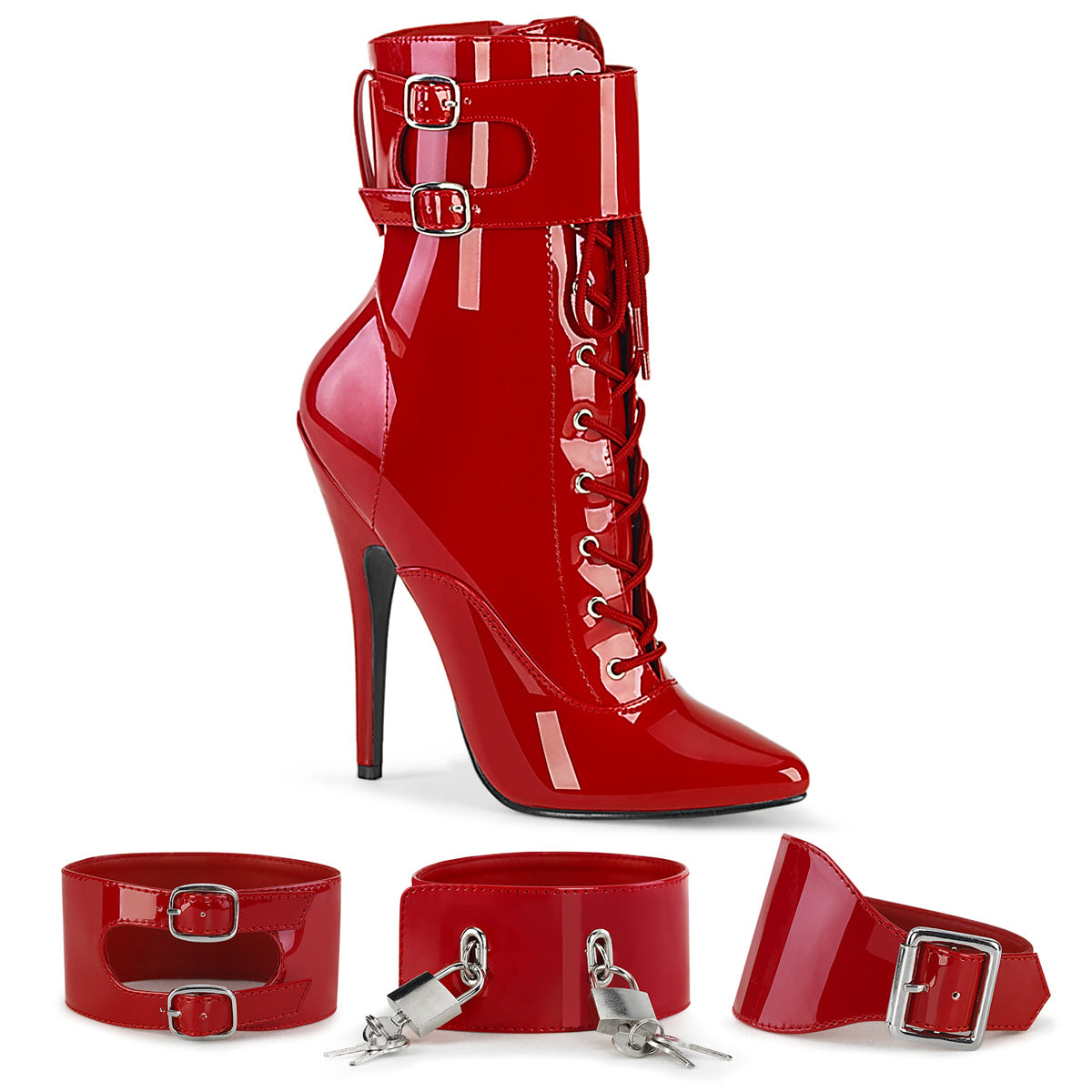 Devious Domina-1023 6" Ankle BT W/ Interchangeable Ankle