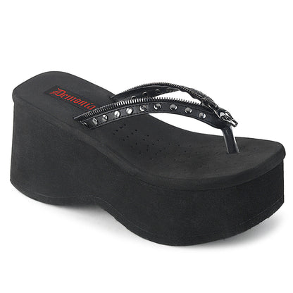 Demonia Ballerina Funn-33 3 1/2"  PF Sandal