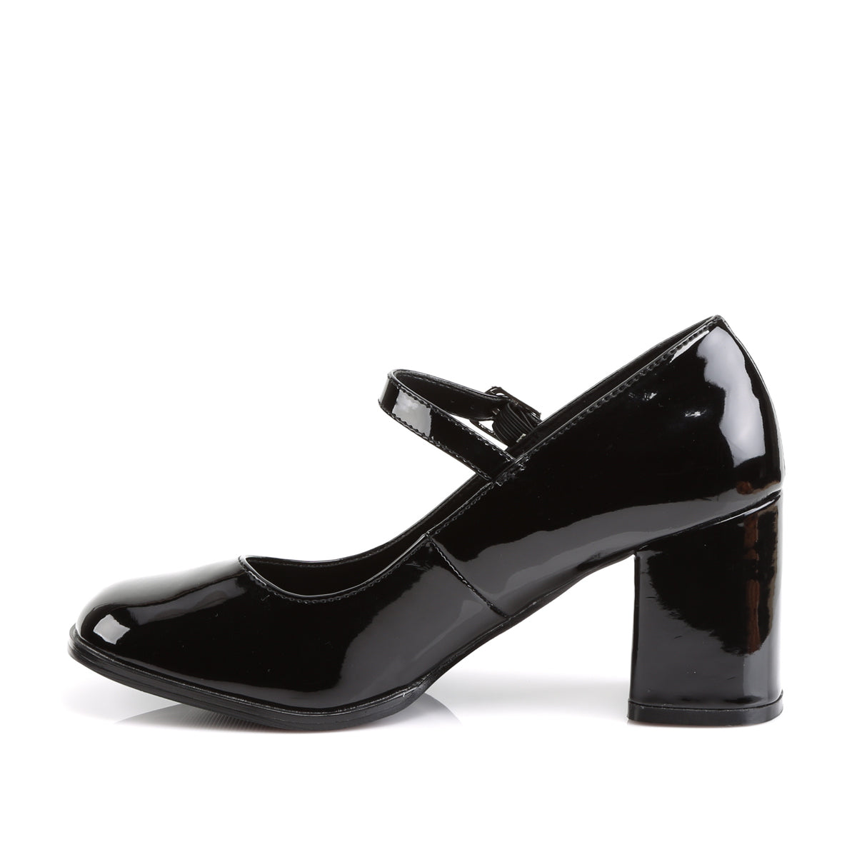 Funtasma GOGO-50 3" Block Heel Mary Jane Pump, Retro