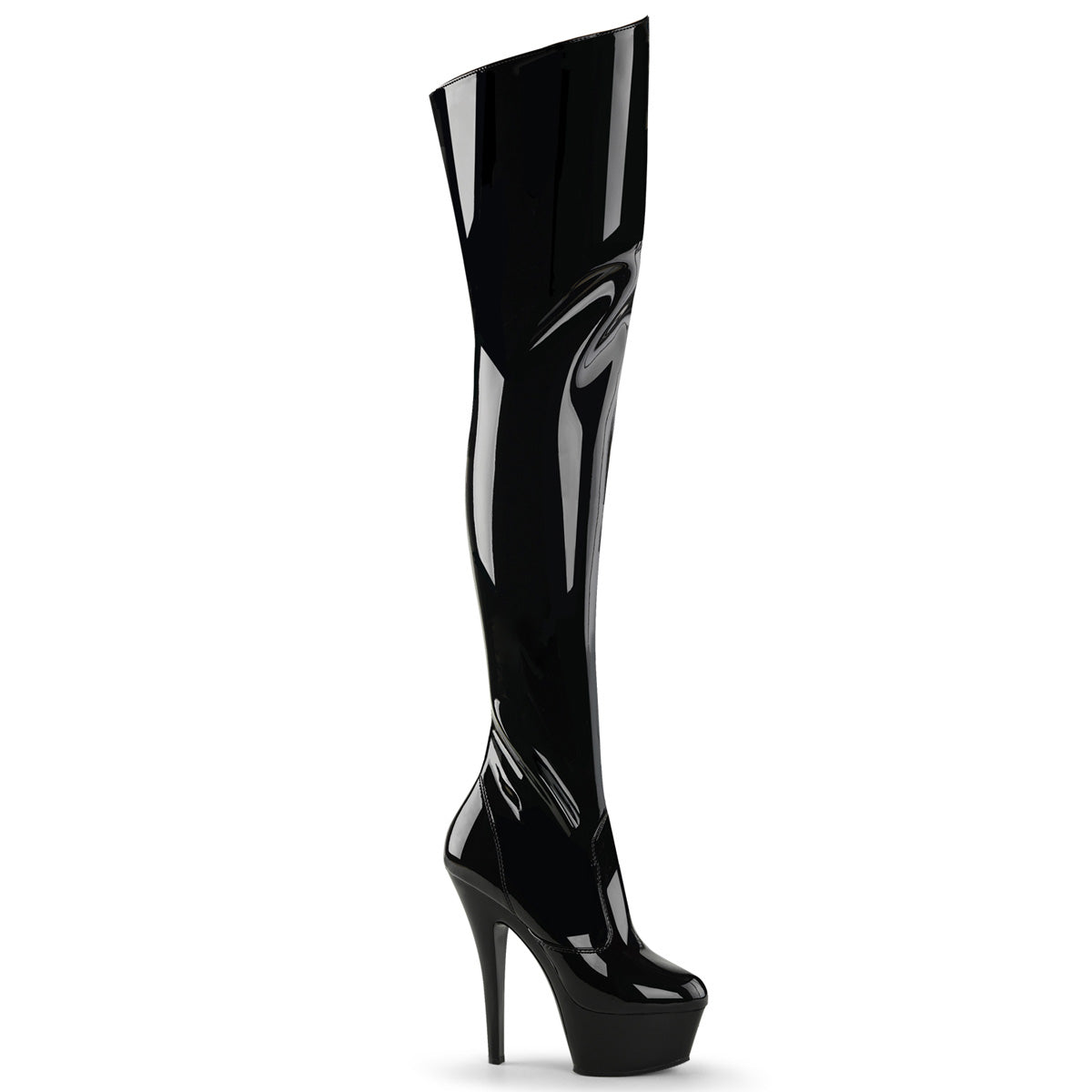 6" Heel Platform Thigh Boot